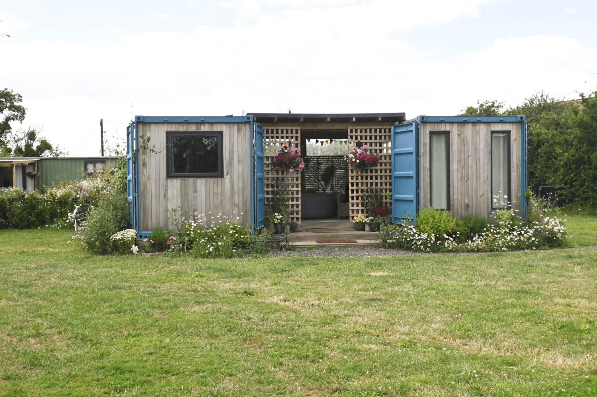 Bluebell Cabin Badsey Exterior foto
